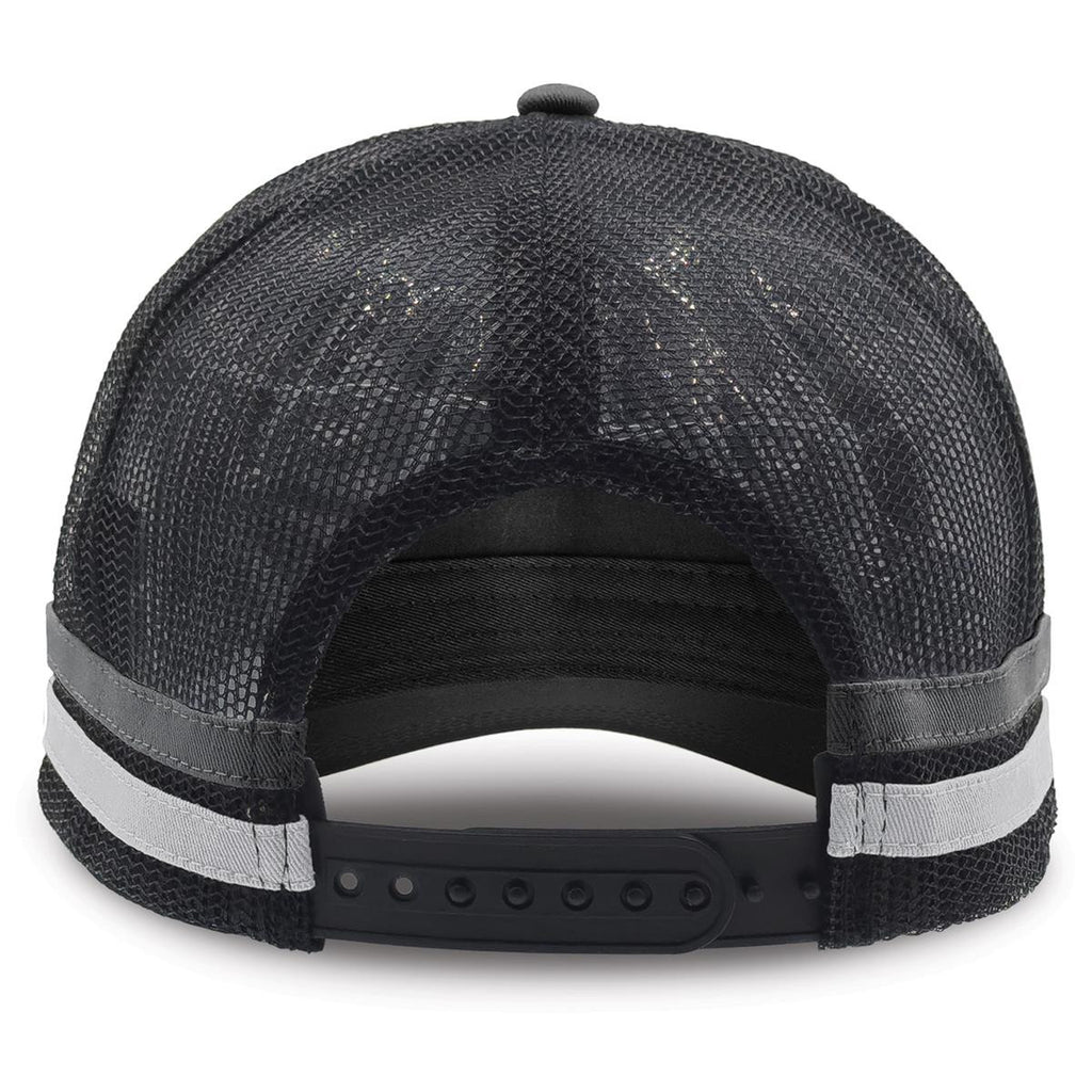 OILC TRUCKER CAP - CHARCOAL/WHT/BLK