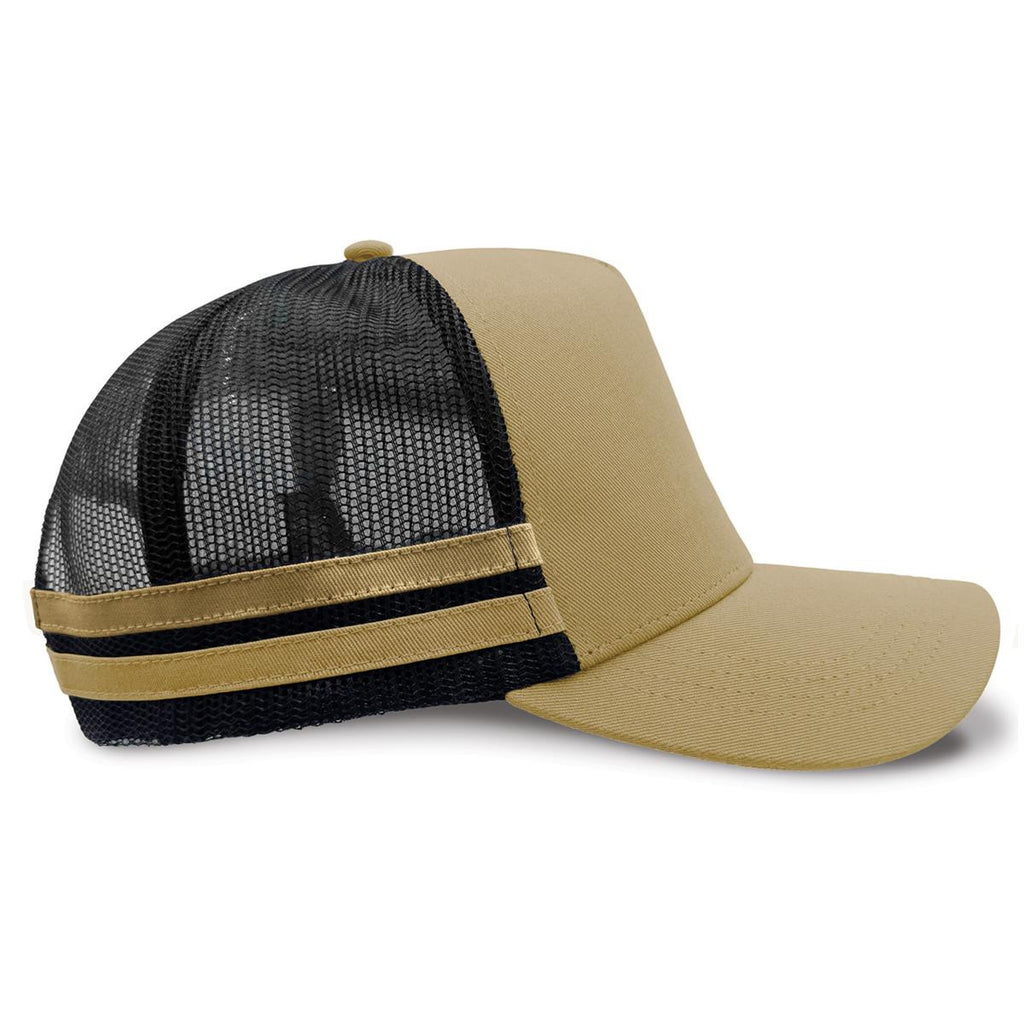 OILC TRUCKER CAP - KHAKI/BLACK