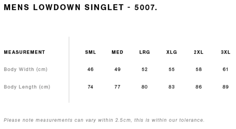 OILC LOGO V8 MUSCLE SINGLET - 100% COTTON