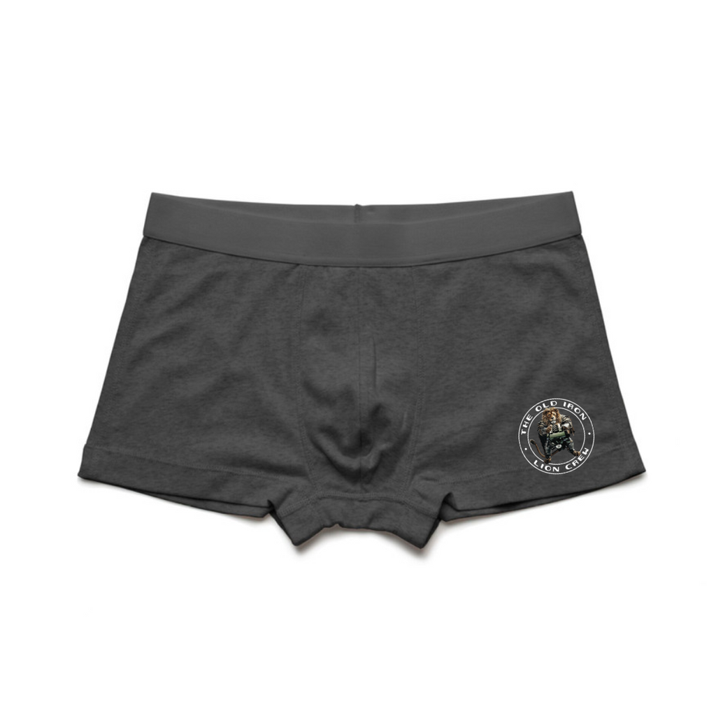 OILC BOXER BRIEFS - 2 PACK - ASPHALT MARLE