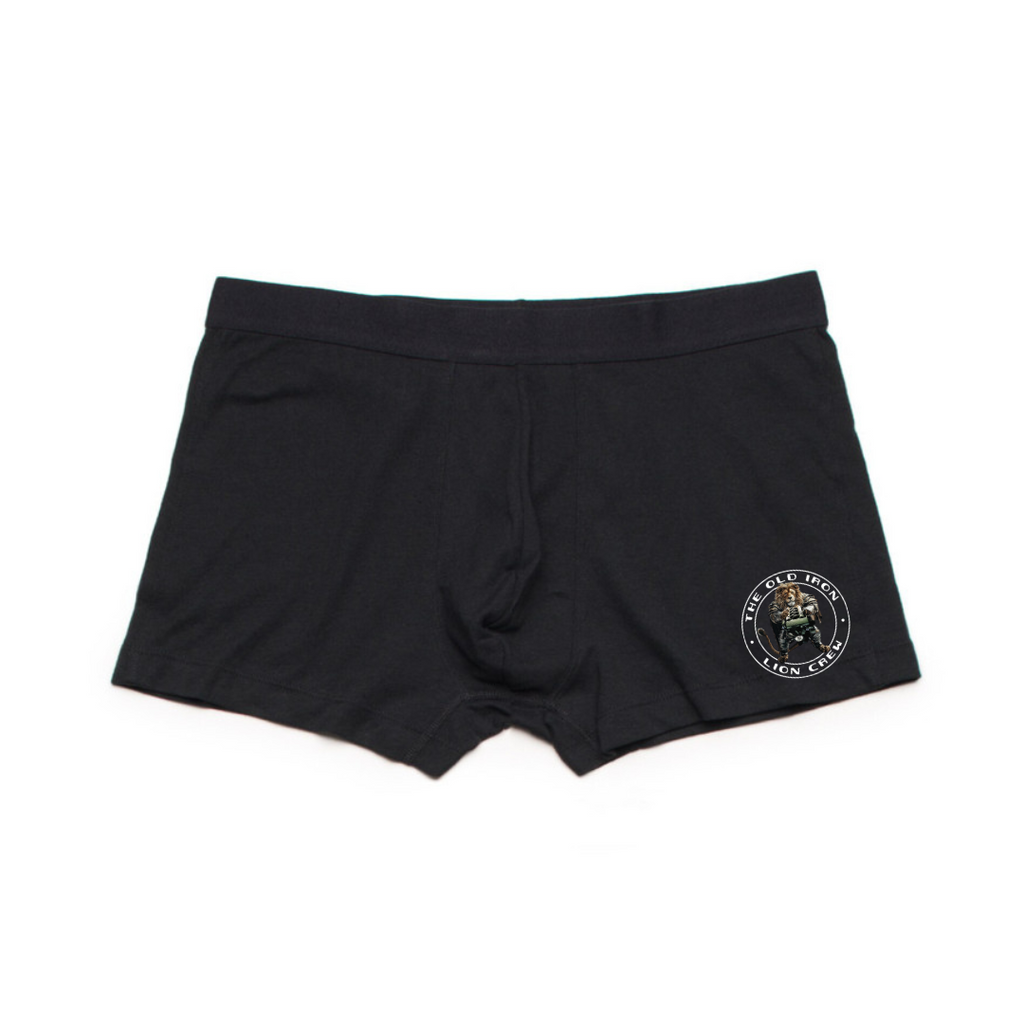 OILC BOXER BRIEFS - 2 PACK - BLACK