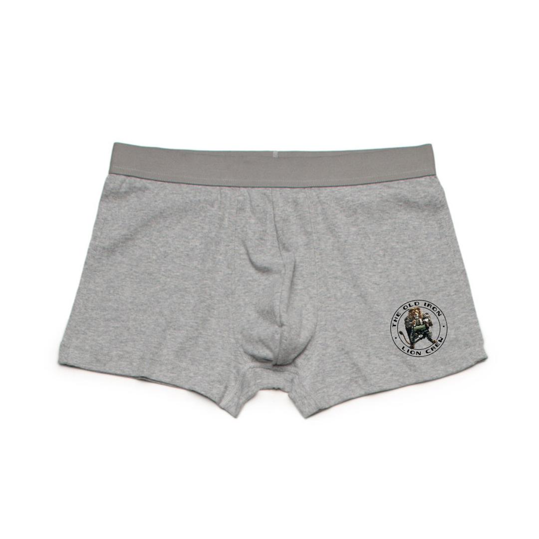 OILC BOXER BRIEFS - 2 PACK - GREY MARLE