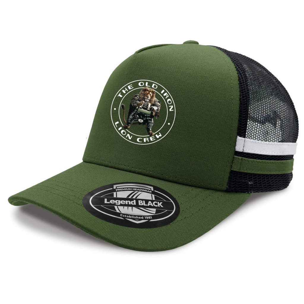 OILC TRUCKER CAP - ARMY/BLACK/WHT