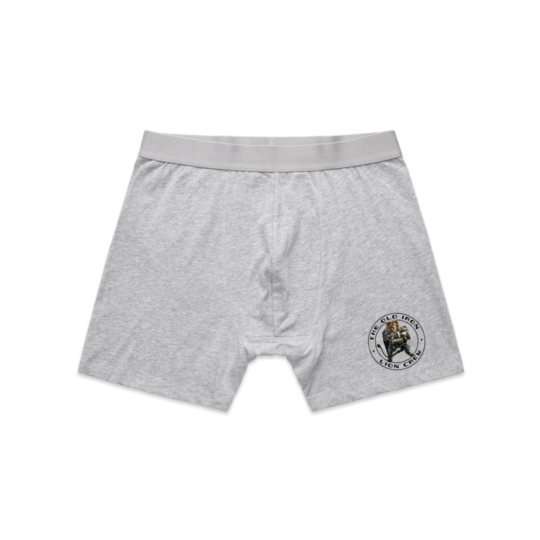 OILC TRUNKS - 2 PACK - MARLE GREY