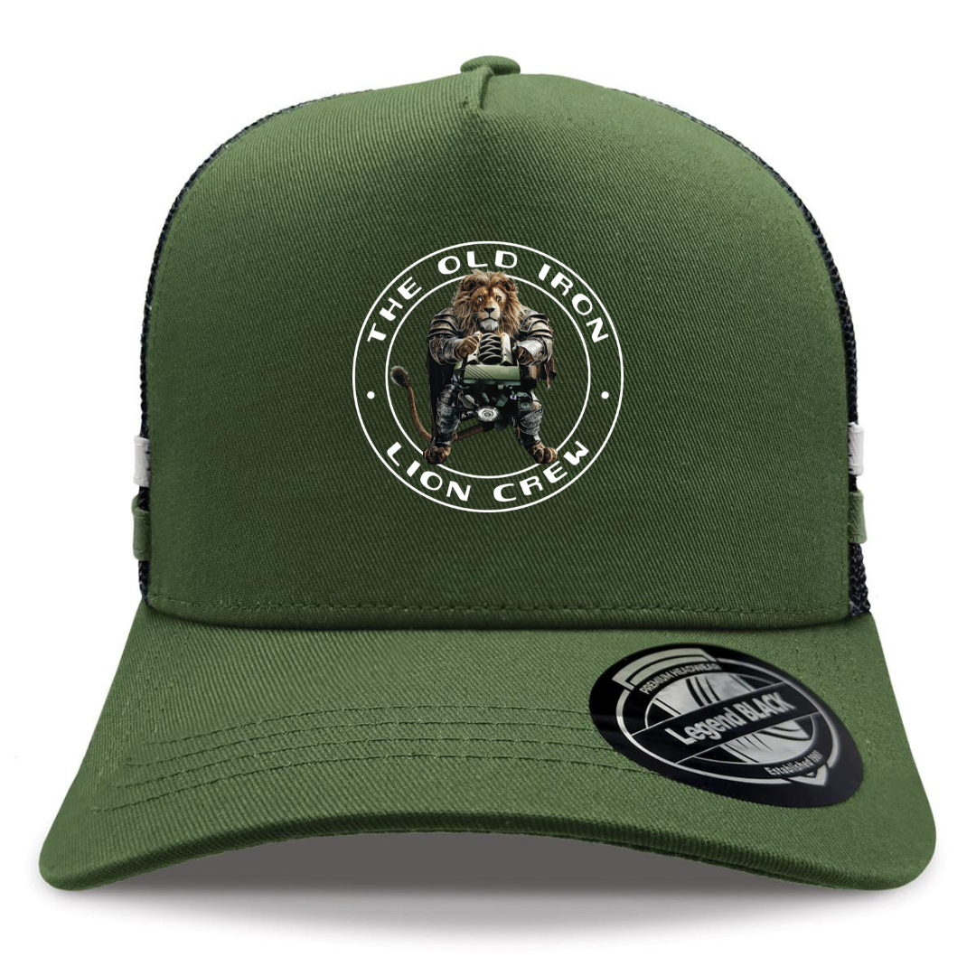 OILC TRUCKER CAP - ARMY/BLACK/WHT