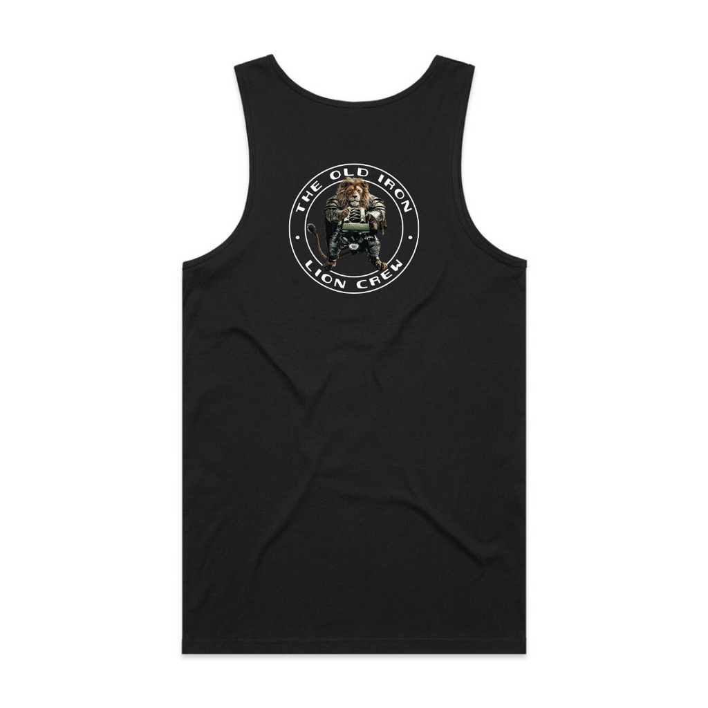 OILC LOGO SINGLET - 100% PREMIUM COMBED COTTON