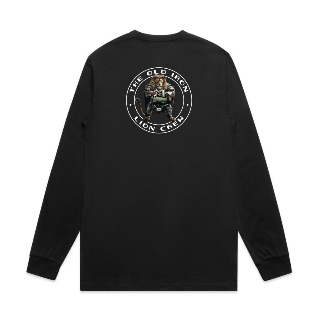 OILC LOGO LS TEE - 100% PREMIUM COMBED COTTON