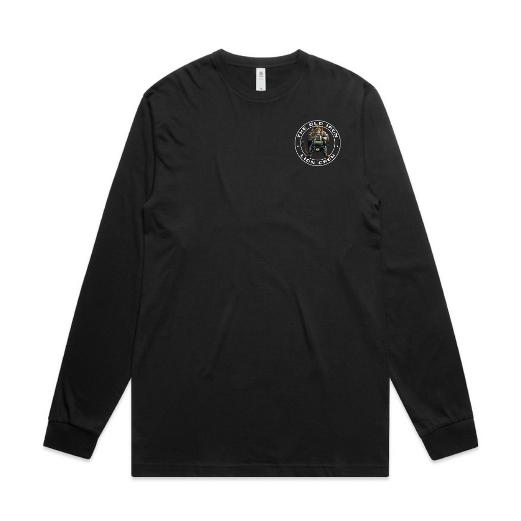 OILC LOGO LS TEE - 100% PREMIUM COMBED COTTON