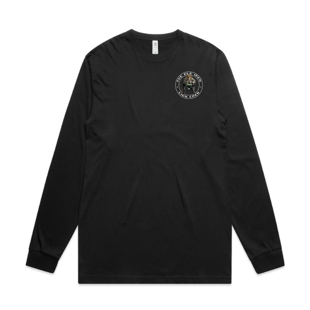 OILC LOGO LS TEE - 100% PREMIUM COMBED COTTON