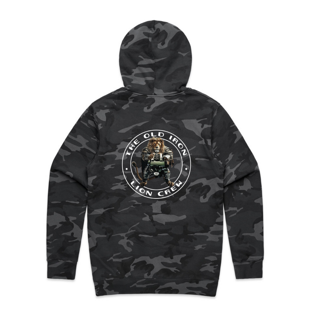 OILC PREMIUM HOODIE - BLACK CAMO