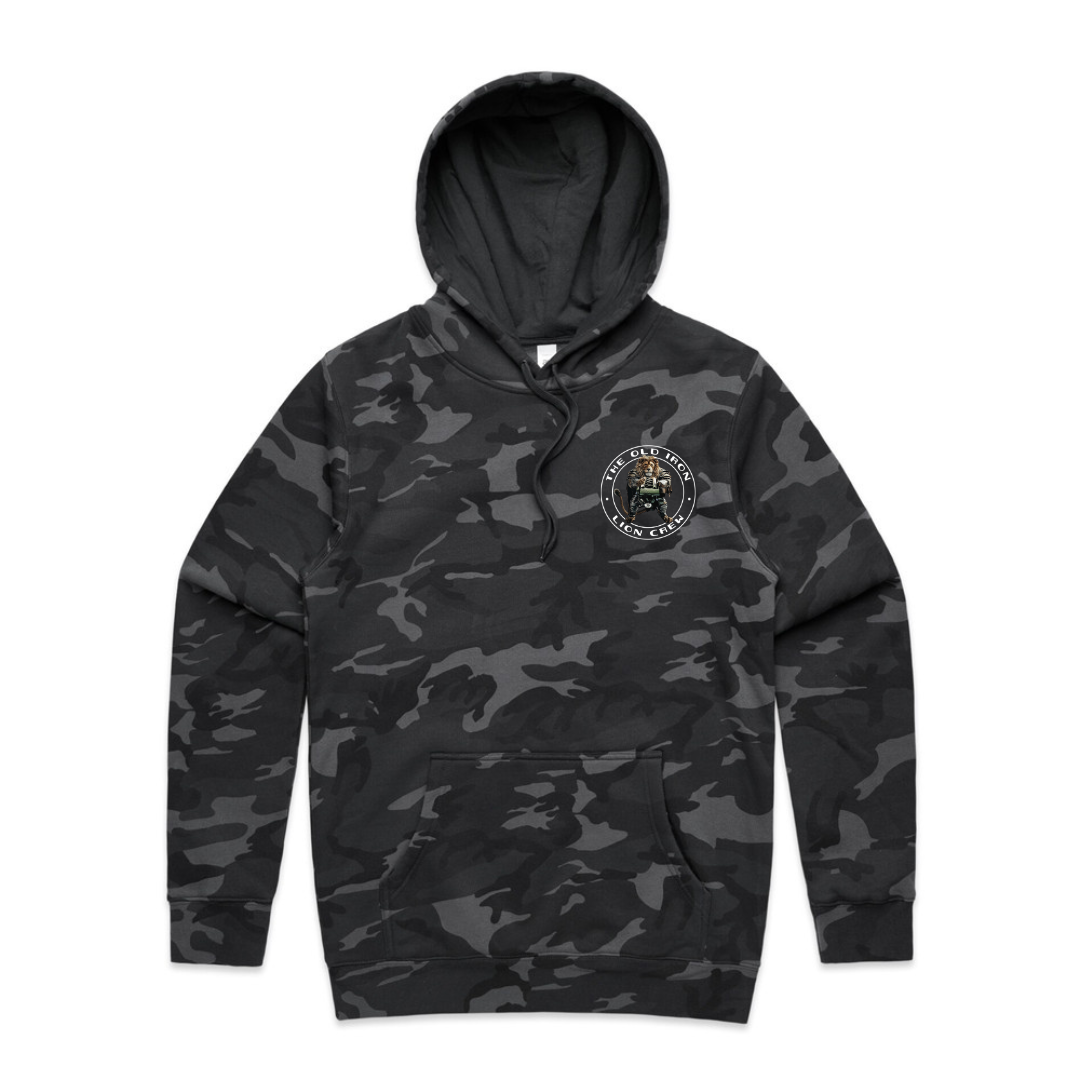 OILC PREMIUM HOODIE - BLACK CAMO